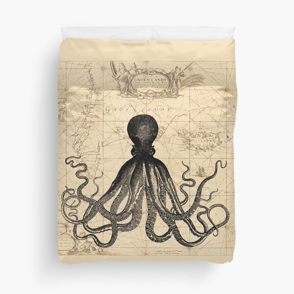 The Kraken Is All Duvet Cover