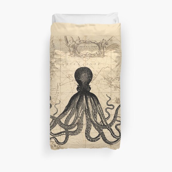 The Kraken Is All Duvet Cover