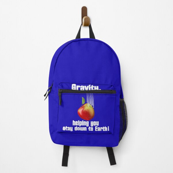 Item preview, Gravity, helping you stay down to Earth - white writing designed and sold by Kestrelle.