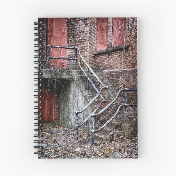 Item preview, Back Stairs to Northampton State Hospital Asylum designed and sold by Stephen Orsillo.