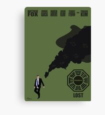 Lost Poster Canvas Print