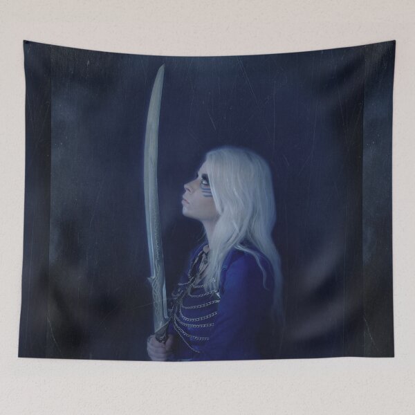 Item preview, "To be a great warrior," said the elf, "you must be honorable, brave and intelligent. But, above all, you must trust your sword." designed and sold by strawberries.