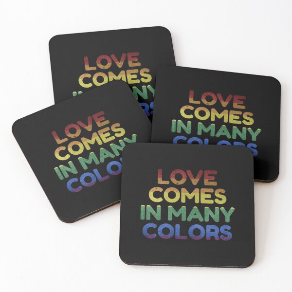 Item preview,  LGBT Queer Love Comes in Many Colors  designed and sold by friendlyspoon.
