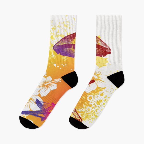 Item preview, Summer  Lounge Scene with White Silhouette Flowers designed and sold by WearWolfDesigns.
