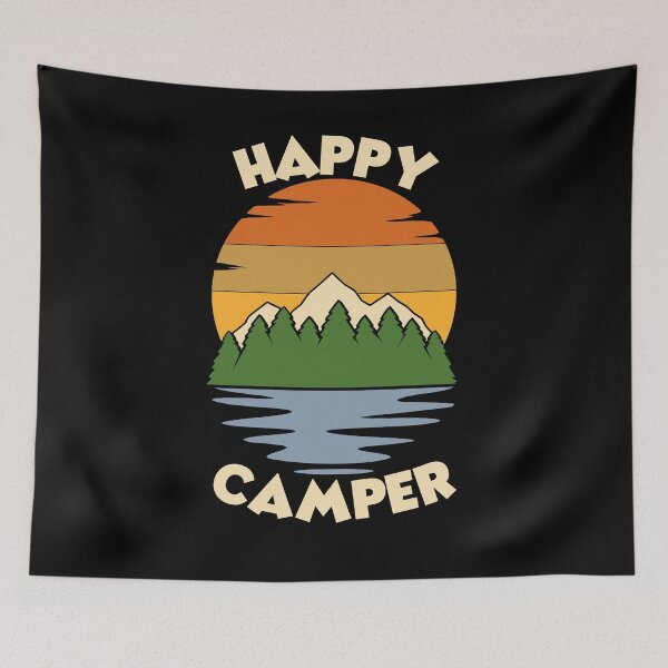 Item preview, Happy Camper Camping Squad Summer Edition designed and sold by elvisg03.