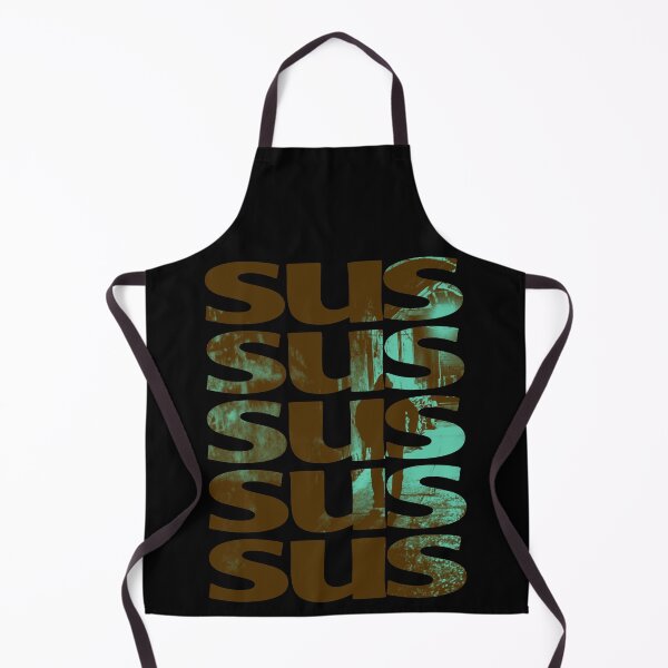 Item preview, SUS Pretty Sus Retro Brown Blue designed and sold by Milizabeth.