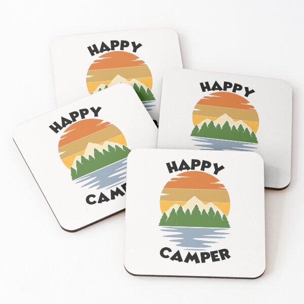 Item preview, Happy Camper Camping Squad Summer Edition designed and sold by elvisg03.