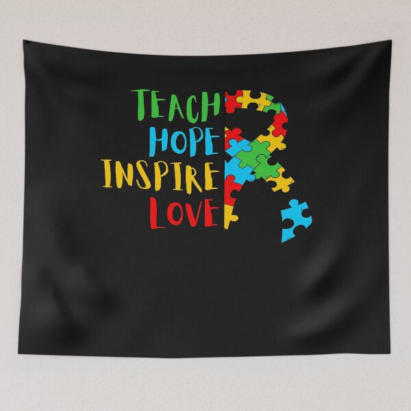 Item preview, Autism Teach Hope Inspire Love designed and sold by eiwo87.