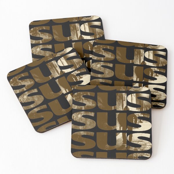 Item preview, SUS Kinda Sus Retro Brown Beige designed and sold by Milizabeth.