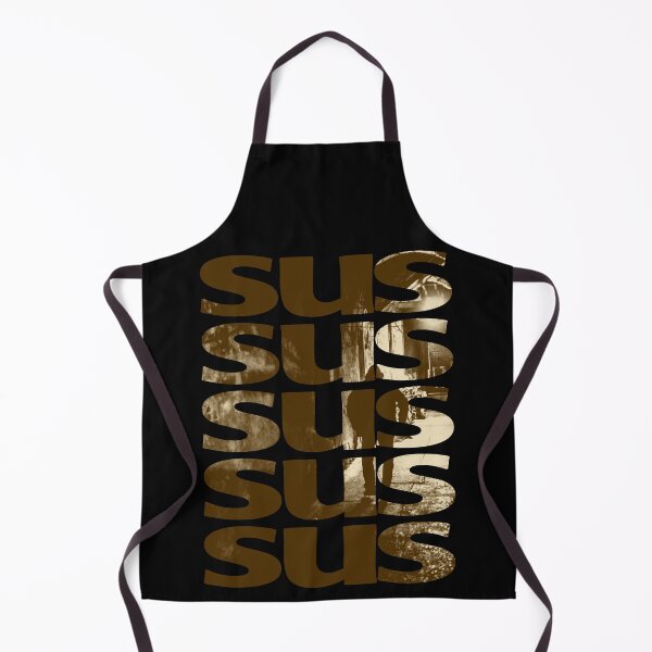 Item preview, SUS Kinda Sus Retro Brown Beige designed and sold by Milizabeth.