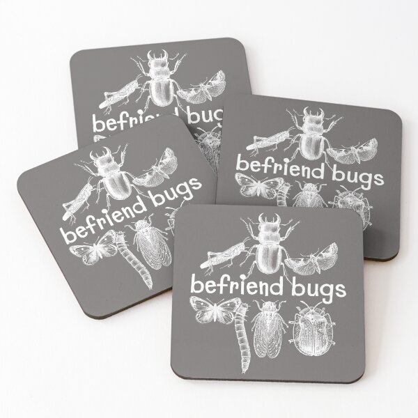 Item preview, Befriend Bugs Multi Insect Line Drawing Design designed and sold by EarthArtDesigns.