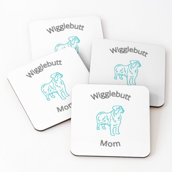 Item preview, Wigglebutt Mom - Blue designed and sold by WyldThyngDesyns.
