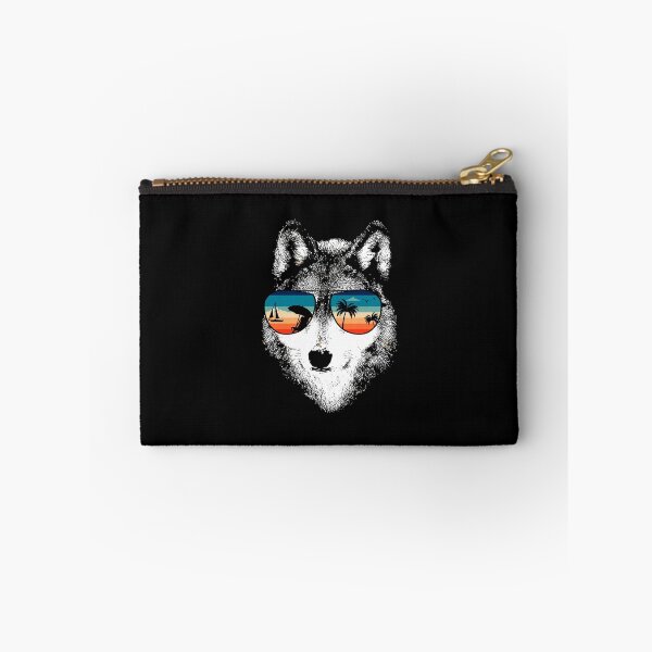 Item preview, Wolf Hoodies With Glasses Sunglasses Retro Style designed and sold by ryannokune.