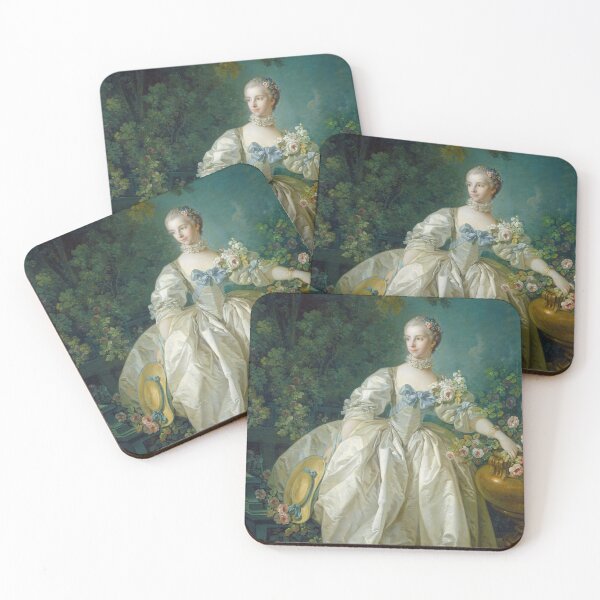 Item preview, Madame Bergeret, by François Boucher. designed and sold by Historical Paintings.