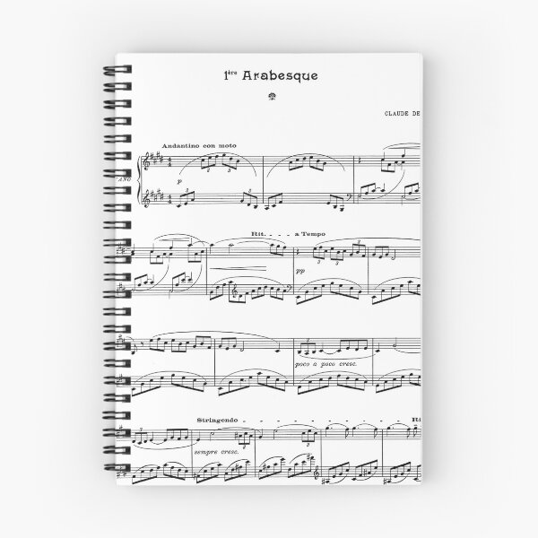 Artikelvorschau, Debussy Arabeske Nr.1 entworfen und verkauft von bhconn.
