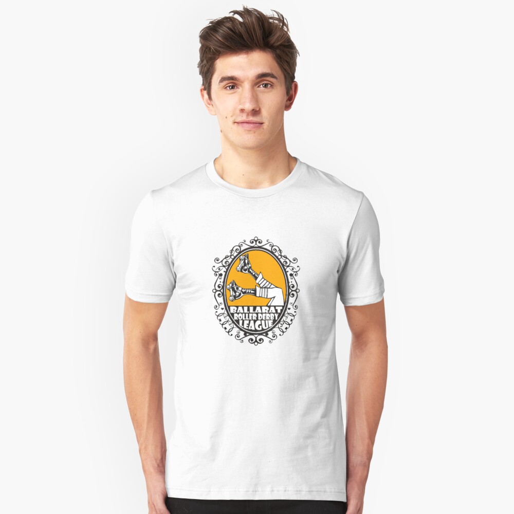 Ballarat Roller Derby League - Clothing, Pillows & Tote Bags Slim Fit T-Shirt