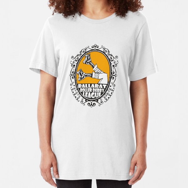 Ballarat Roller Derby League - Clothing, Pillows & Tote Bags Slim Fit T-Shirt