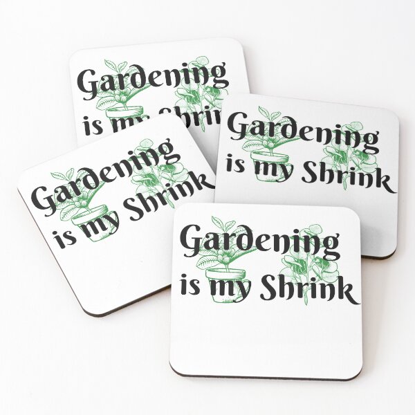Item preview, Gardening is my Shrink designed and sold by TAPDesigns.