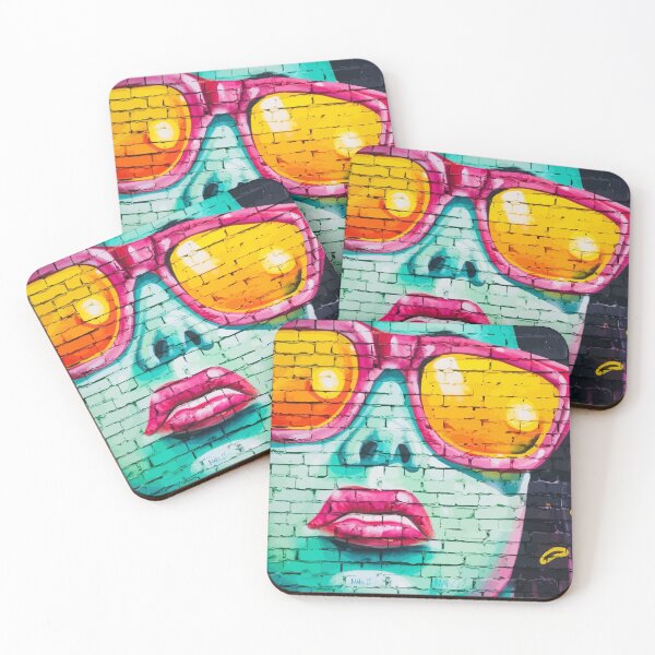Item preview, Graffiti Street Art Woman Face designed and sold by RaianasHome.