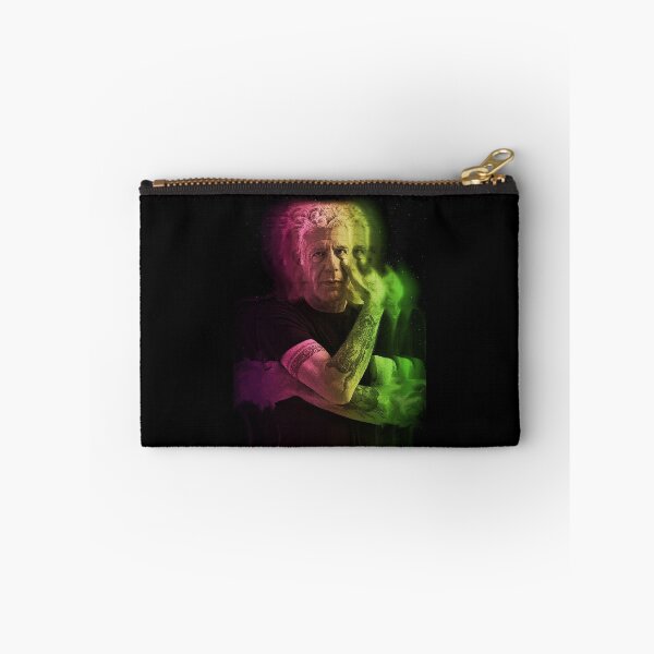 Item preview, Anthony Bourdain 3D Synthwave Smoke designed and sold by PickleBearLove.
