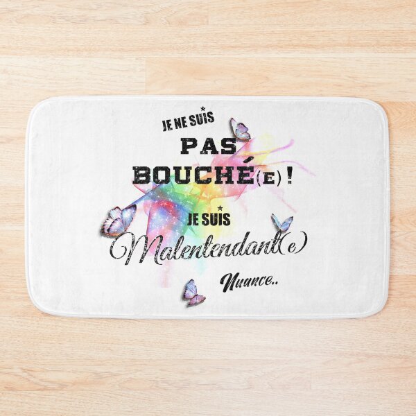 Item preview, Deaf & Hard Hearing Disability Support Rainbow Butterflies Calligraphy designed and sold by Jolly-Yosei.