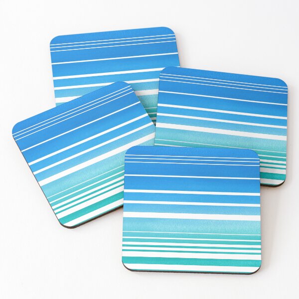 Item preview, White lines pattern with blue background  designed and sold by Foziaazamkhan7.