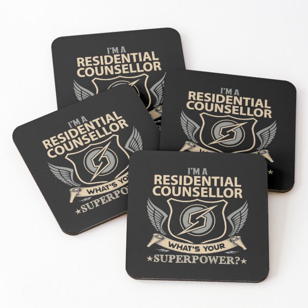 Item preview, Residential Counsellor T Shirt - Superpower Job Gift Item Tee designed and sold by lawkeira11.