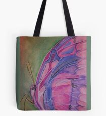 Pink and Purple Butterfly Tote Bag