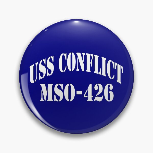 Item preview, USS CONFLICT (MSO-426) SHIP'S STORE designed and sold by militarygifts.