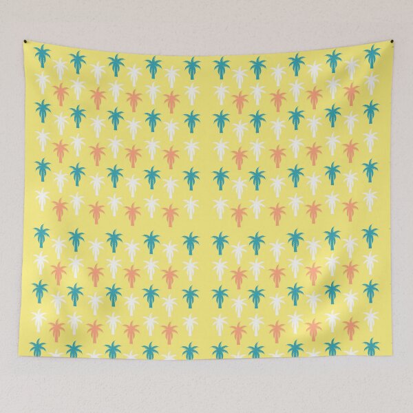 Item preview, Palm trees in yellow designed and sold by cocodes.