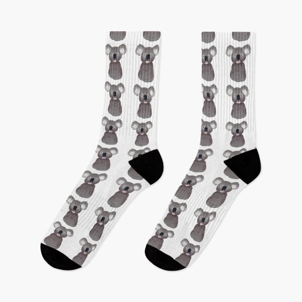 Item preview, Dark grey sitting koala bear designed and sold by jazzydevil.