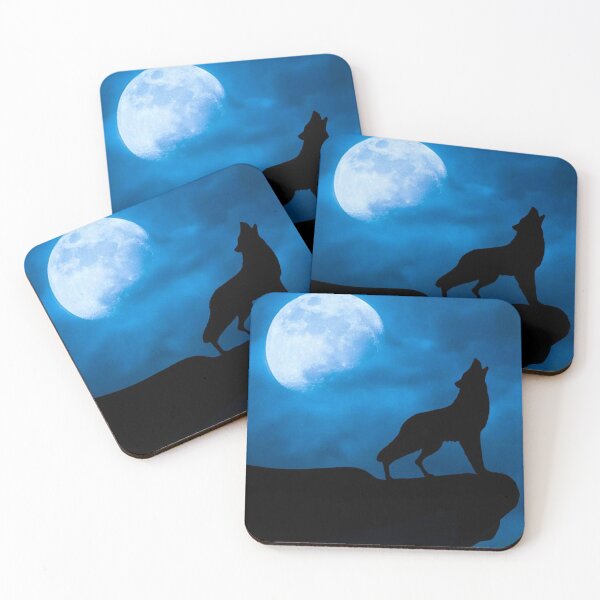 Item preview, Wolf howling to the moon designed and sold by gabmenfer.