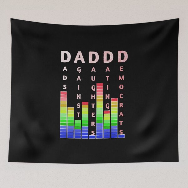 Item preview, Daddd Dads Against Daughters Dating Democrats designed and sold by Tajmoz.