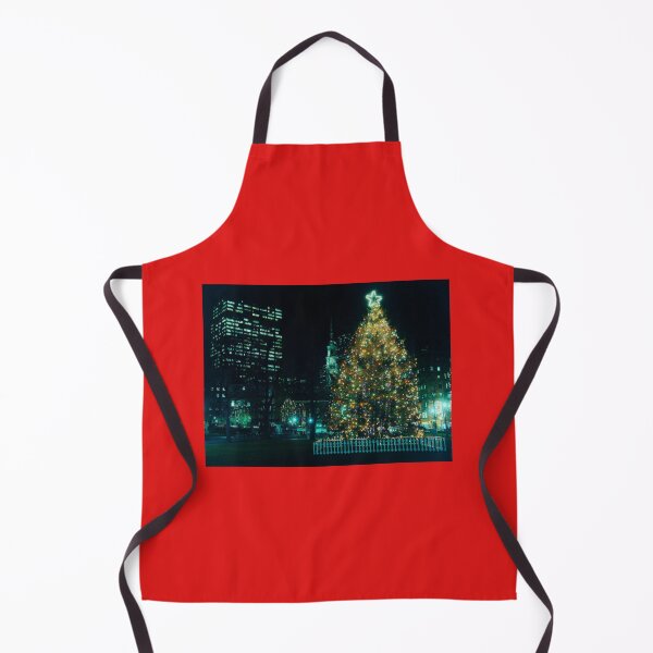 Item preview, Beautiful Colorful Christmas Tree in Boston Common at Night designed and sold by Stephen Orsillo.