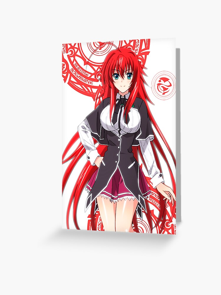Rias Gremory" Greeting Card by GaleriaDeArte | Redbubble