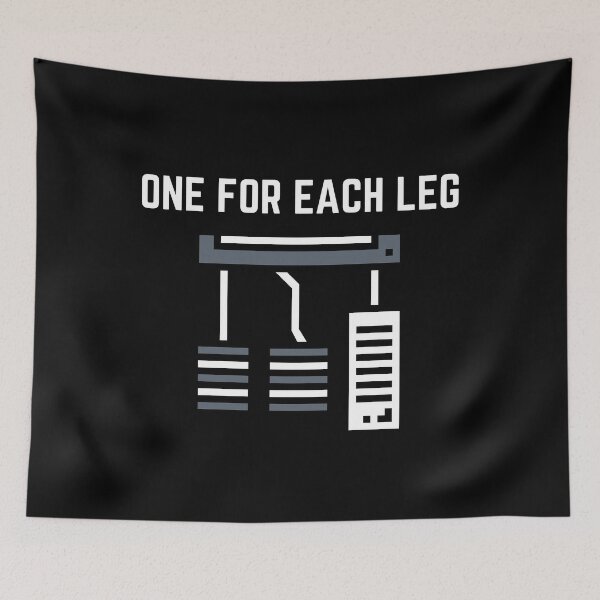 Item preview, One For Each Leg Quote Mens Boys designed and sold by mirzadesign.