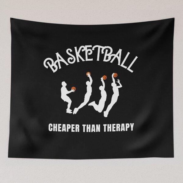 Item preview, Basketball Cheaper Than Therapy designed and sold by Crafty-Mornings.