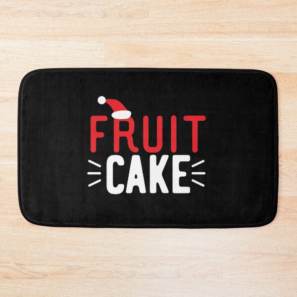 Item preview, FRUIT CAKE funny Christmas Santa design designed and sold by jazzydevil.