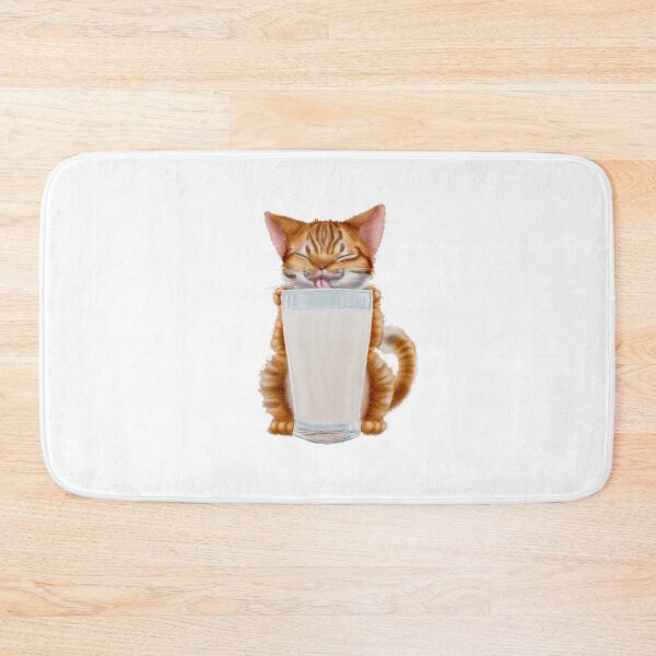 Item preview, Mimine drinks her milk designed and sold by Elodie-Uft.