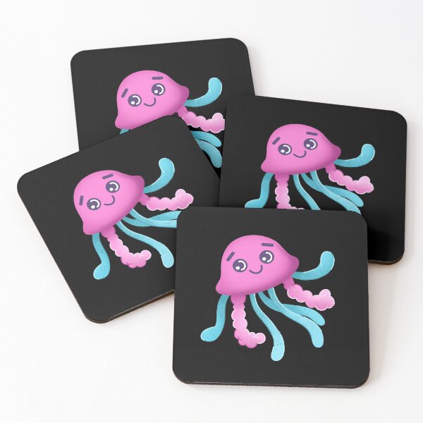 Item preview, Little pink cute Jellyfish  designed and sold by jazzydevil.