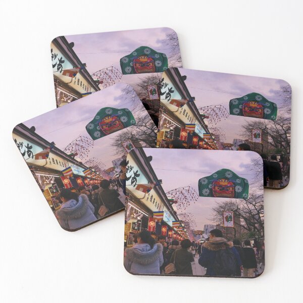 Item preview, Nakamise Dori Sensoji Temple Asakusa 2 designed and sold by Meowmowraa.