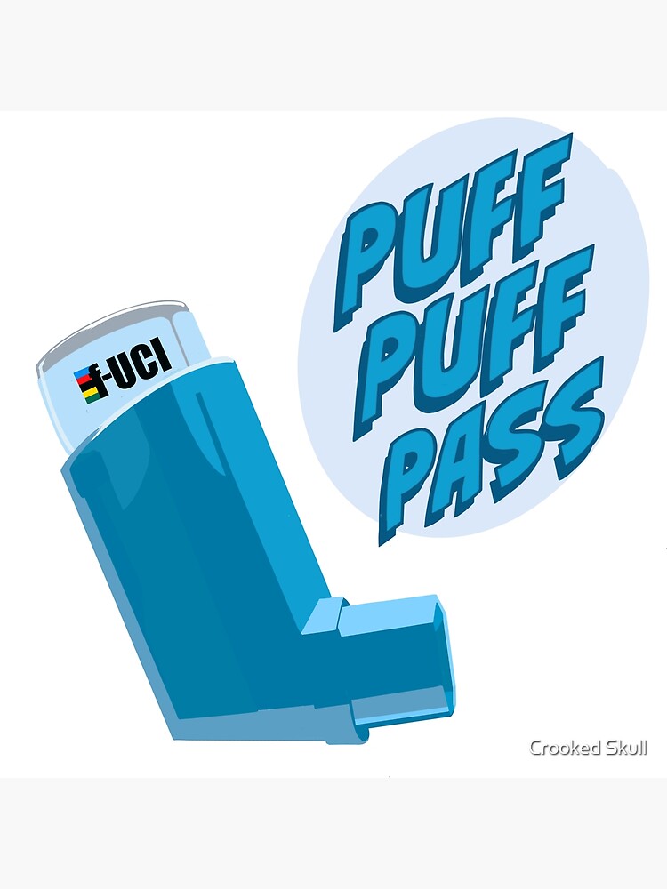 Puff puff pass Poster for Sale by Crooked Skull