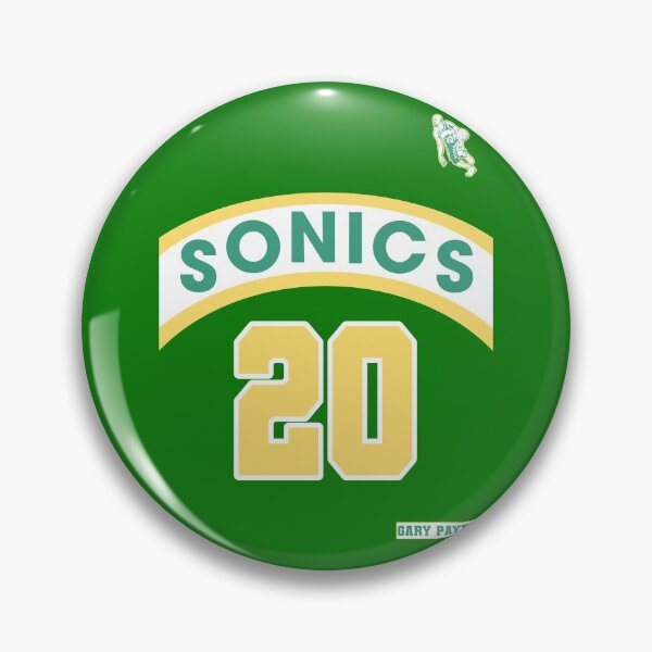 Item preview, Gary Payton Retro Supersonics Jersey 90s Style Fan Art designed and sold by acquiesce13.