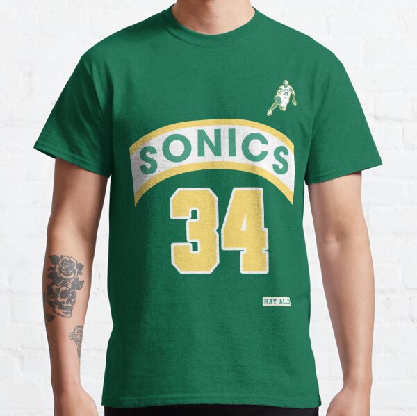 MindsparkCreative Seattle Sonics Long Sleeve T-Shirt
