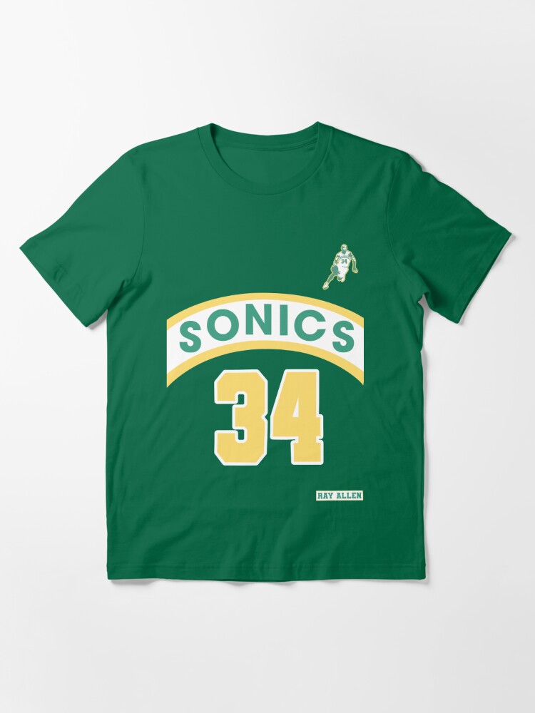 Nike, Shirts, Seattle Supersonics Ray Allen 34 Jersey