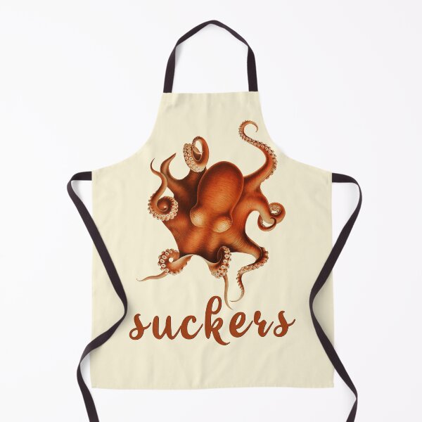 Item preview, Orange octopus SUCKERS designed and sold by unepommedeterre.