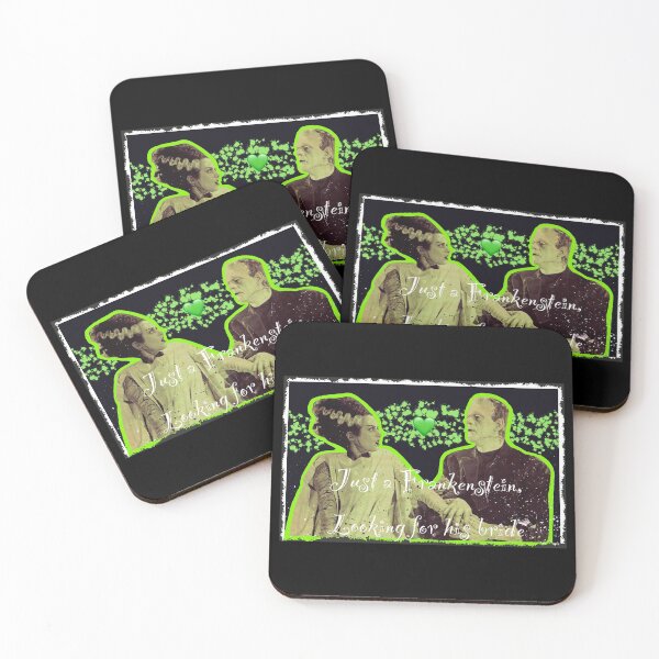 Item preview, Bride of Frankenstein with Frankenstein  designed and sold by starlabrady.