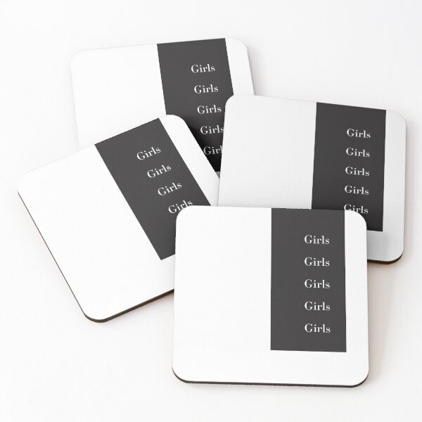 Item preview, Girls Girls Girls - Minimal - Black And White designed and sold by crazycollective.