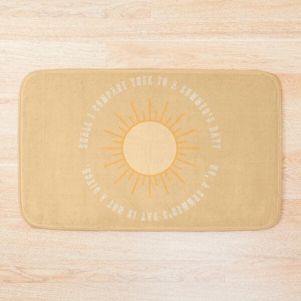 Item preview, shall I compare thee to a summer's day  designed and sold by CraftyChickpea.