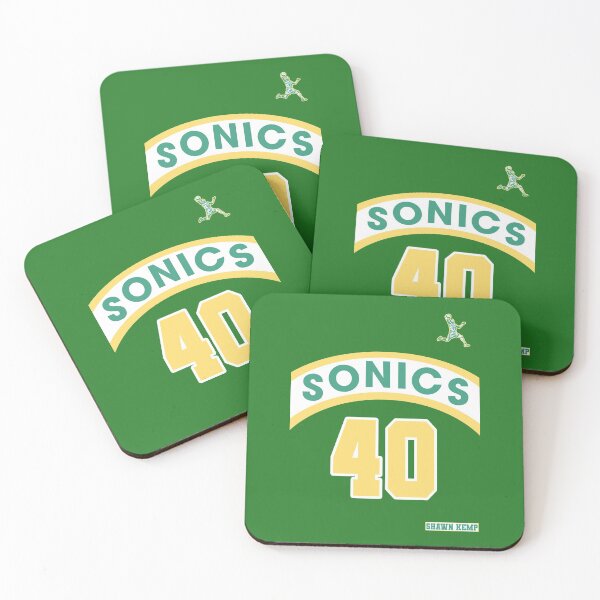 Item preview, Shawn Kemp Retro Supersonics Jersey 90s Style Fan Art designed and sold by acquiesce13.